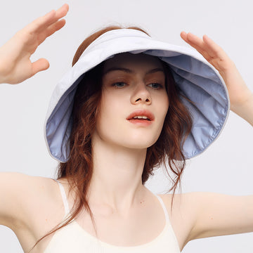 New Style Women'S Sun Hat, Portable Sun Hat for Holiday Travel